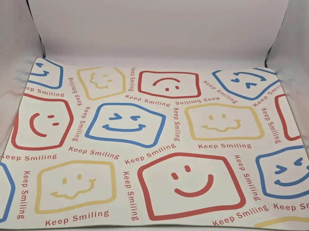 Keep Smiling Absorbent Counter Mat – Large Waterproof Anti-Slip Drying Pad